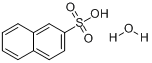 CAS:6036-00-6_2-萘磺酸水合物的分子结构