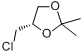 CAS:60456-22-6_(S)-(-)-4-氯甲基-2,2-二甲基-1,3-二氧戊环的分子结构