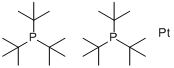 CAS:60648-70-6_二(三叔丁基膦)铂(0)的分子结构