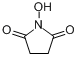 CAS:6066-82-6_N-羟基丁二酰亚胺的分子结构