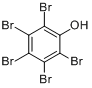 CAS:608-71-9_五溴苯酚的分子结构
