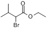 CAS:609-12-1_2-溴代异戊酸乙酯的分子结构