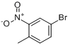 CAS:60956-26-5_4-溴-2-硝基甲苯的分子结构