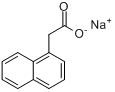 CAS:61-31-4_1-萘乙酸钠的分子结构
