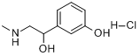 CAS:61-76-7_盐酸去氧肾上腺素的分子结构