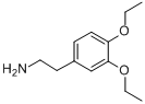 CAS:61381-04-2_3,4-二乙氧基苯乙胺的分子结构