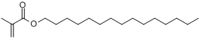 CAS:6140-74-5_2-甲基-2-丙烯酸十五烷基酯的分子结构