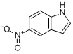CAS:6146-52-7_5-硝基吲哚的分子结构