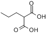 CAS:616-62-6_丙基丙二酸的分子结构