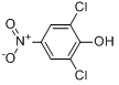 CAS:618-80-4_2,6-二氯-4-硝基苯酚的分子结构