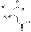 CAS:61884-74-0_L-beta-高谷氨酸盐酸盐的分子结构