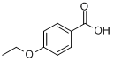 CAS:619-86-3_对乙氧基苯甲酸的分子结构