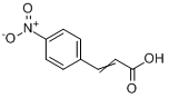 CAS:619-89-6_对硝基肉桂酸的分子结构
