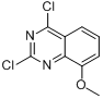 CAS:61948-60-5_2,4-二氯-8-甲氧基喹唑啉的分子结构