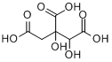 CAS:6205-14-7_2-羟基柠檬酸的分子结构