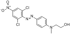 CAS:6232-56-0_分散橙5的分子结构