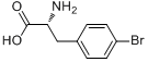 CAS:62561-74-4_D-4-溴苯丙氨酸的分子结构