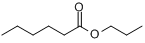 CAS:626-77-7_己酸丙酯的分子结构