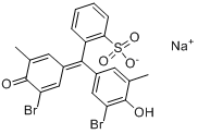 CAS:62625-30-3_溴甲酚紫钠盐的分子结构