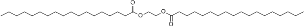 CAS:627-83-8_乙二醇硬脂酸双酯的分子结构
