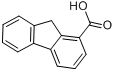 CAS:6276-03-5_芴-1-羧酸的分子结构