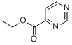 CAS:62846-82-6_4-嘧啶甲酸乙酯的分子结构
