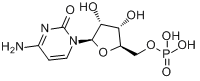 CAS:63-37-6_5'-胞苷酸的分子结构