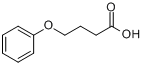 CAS:6303-58-8_4-苯氧基丁酸的分子结构