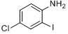 CAS:63069-48-7_2-碘-4-氯苯胺的分子结构