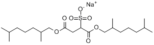 CAS:63217-13-0_ǻ-1,4-˫(2,6-׻)ӢƣButanedioicacid,sulfo-,1,4-bis(2,6-dimethylheptyl)eķӽṹ
