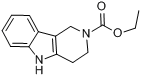 CAS:63277-54-3_1,3,4,5-四氢-2H-吡啶并[4,3-b]吲哚-2-甲酸乙酯的分子结构