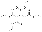 CAS:635-03-0_1,1,2,3-丙烷四羧酸四乙酯的分子结构
