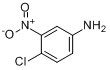 CAS:635-22-3_3-硝基-4-氯苯胺的分子结构