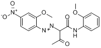 CAS:6358-31-2_颜料黄74的分子结构