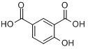 CAS:636-46-4_4-羟基间苯二甲酸的分子结构