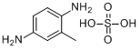CAS:6369-59-1_2-甲基对苯二胺硫酸盐的分子结构