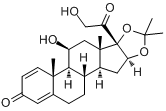 CAS:638-94-8_地索奈德的分子结构