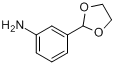 CAS:6398-87-4_3-氨基苯甲醛乙二醇缩醛的分子结构