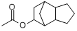 CAS:64001-15-6_八氢化-4,7-亚甲基-1H-茚-5-酚乙酸酯的分子结构