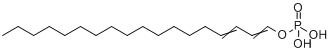 CAS:64509-07-5_二氢磷酸十八烷二烯醇酯的分子结构