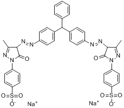 CAS:6459-70-7_弱酸性嫩黄G的分子结构