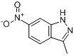 CAS:6494-19-5_3-甲基-6-硝基-1H-吲唑的分子结构