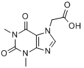 CAS:652-37-9_茶碱乙酸的分子结构
