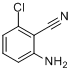 CAS:6575-11-7_2-氨基-6-氯苯甲腈的分子结构