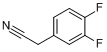 CAS:658-99-1_3,4-二氟苯乙腈的分子结构