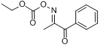 CAS:65894-76-0_1-苯基-1,2-丙二酮-2-(O-乙氧基羰基肟)的分子结构