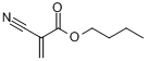 CAS:6606-65-1_2-氰基-2-丙烯酸丁酯的分子结构