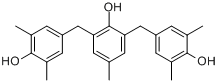 CAS:66232-87-9_2,6-双[(4-羟基-3,5-二甲基苯基)甲基]-4-甲基苯酚的分子结构