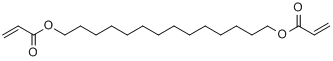 CAS:66392-67-4_2-丙烯酸-1,14-十四烷二基酯的分子结构