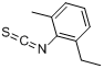 CAS:66609-04-9_2-乙基-6-甲基苯基硫代异氰酸酯的分子结构